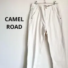 CAMEL ROAD 白　パンツ　ホワイト　M カジュアル　シンプル