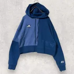New Balance ニューバランス クロップドパーカー M 綿【3161】
