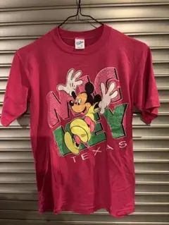 ミッキーマウス テキサス Disney USA製　ヴィンテージ mickey