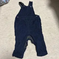 baby GAP ネイビーオーバーオール 12-18ヶ月