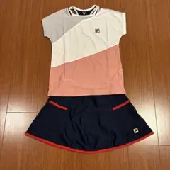 フィラのシャツとスコート