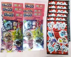 週刊少年ジャンプ　36 37号　特典　シール　セブン　しおり　ポケモン　ワンピ