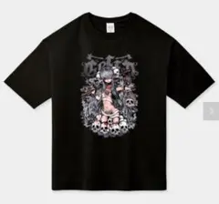 Sサイズ⭐️病みかわいい Tシャツ 原宿系 地雷系 半袖 ブラック 黒