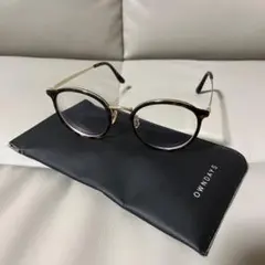 OWNDAYS ブラウン ゴールド メガネ