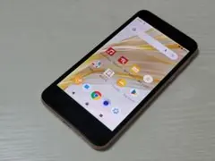 SHARP AQUOS ゴールド スマートフォン本体