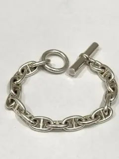 【希少♡】HERMES シェーヌダンクル ブレスレット 楽天市場】≪Brand new≫ HERMES Chaine d'ancre bracelet MM 16