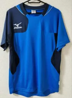 Mizuno 青 半袖シャツ Mサイズ