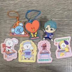 BTS BT21   キーホルダー  RM V JIMIN JIN