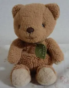 茶色いフリースぬいぐるみ 約30cm