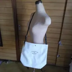 LE MARCHE DE WHITERM ホワイトトートバッグ