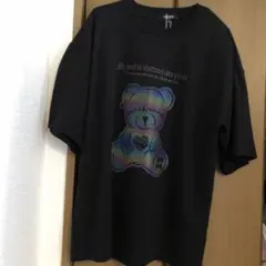 カラフルクマデザインオーバーサイズTシャツ