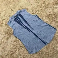 RUBIA ルビア ベスト タンクトップシャツ Mサイズ 青色