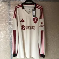 【正規品】25-26 リバプール アウェイ 長袖ユニフォーム AWAY 3XL