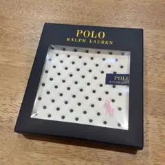 新品未使用品　POLO RALPH LAUREN ドット柄ハンカチ