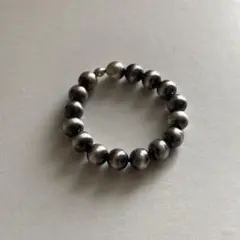 アメリカ製 ナバホパール リング シルバー925 インディアンジュエリー