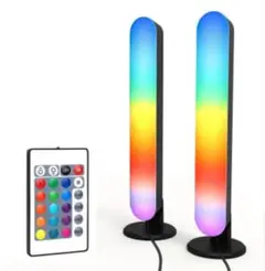 【2個セット】ゲーミングライト LED ゲームライト 間接照明 RGB調光調色