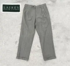 【32×30】90s メキシコ製 ラルフローレン 2タック スラックス