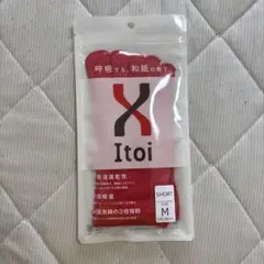 ItoiX 靴下 5本指 レッド M ショート