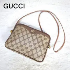 美品 GUCCI オールドグッチ アクセコ ショルダーバッグ GGスプリーム