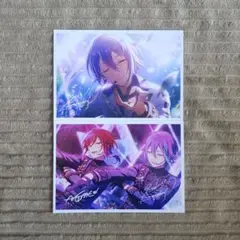 神代類 逆先夏目 カラパレ特典ブロマイド プロセカ あんスタ コラボ