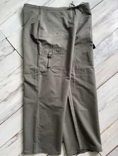 vintage テック ワイド パンツ カーゴ ギミック ビッグサイズ