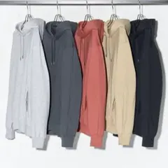 新品未使用　UNIQLO ブラック スウェットプルパーカー Lサイズ