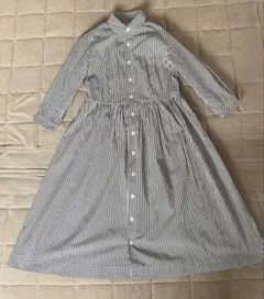 モリカゲシャツ＊ギンガムチェック シャツワンピース