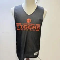 バスケ タンクトップ S リバーシブル TIGERS メッシュ素材 i-195