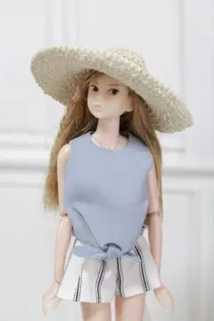 モモコドール　つば広帽子