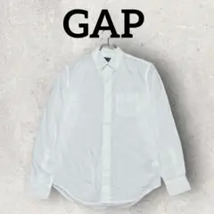 GAP スタンダードフィット メンズ長袖シャツ ワイシャツ (XXS) ホワイト