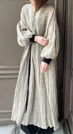 エミックエティックemic eticリネンワンピース