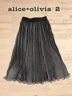 u003c極美品u003e alice+olivia アリス+オリビア スカート プリーツ