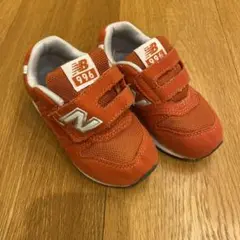 New Balance 996 キッズシューズ オレンジ　14㎝