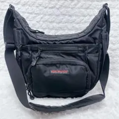 WISE-WALKERメッセンジャーバッグ　古着　ベージュ　90s WISE-WALKERメッセンジャーバッグ 古着 ベージュ 90s （HO/NUNO