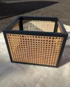 ラタン製収納ボックス