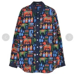 完売品！ネネットne -net モクバノシャツ　M 北欧　定価14300円