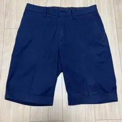 【EDIFICE エディフィス】　ショートパンツ　ネイビー