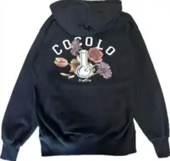 希少　Lサイズ　ココロブランド　パーカー　花柄　フラワー　COCOLO 即完売