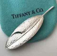 Tiffany リーフブローチ希少