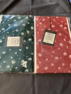 カタクラ CARON TIGHTS 水玉模様タイツ 2点セット ラメ