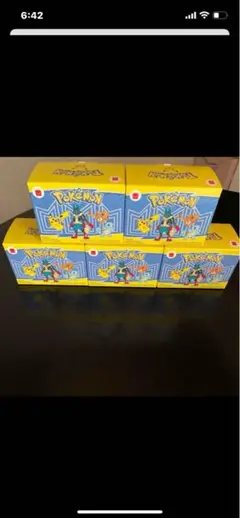 増量しました。 ポケモンピカチュウデザイン 5個セット➕5個