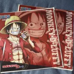 ワンピース モンキー・D・ルフィ クリーナークロス2枚セット