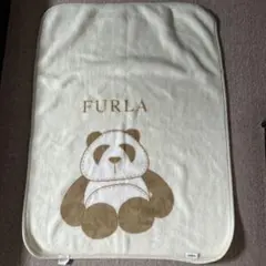 フルラ　パンダ柄ブランケット