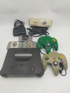 動作確認済み　NINTENDO64　コントローラー　ソフト3本　セット