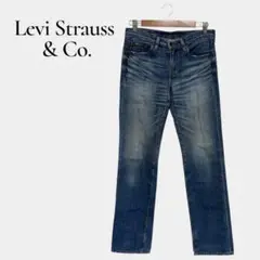 【LeviStrauss & Co.】ストレート デニムパンツ コットン100%