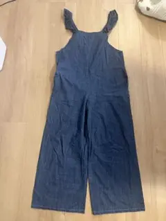 なおさん　ショルダーフリルサロペット　ローリーズファーム