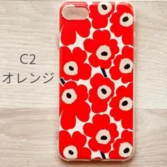 新品■iPhone7/8/SE第２・3世代　花柄ソフトケース