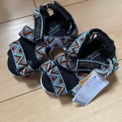 Ampersand アンパサンド　キッズ　サンダル　マジックテープ　14cm