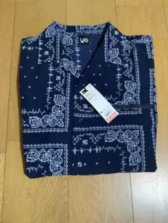 GU UNDERCOVER オープンカラーシャツ NAVY Mサイズ