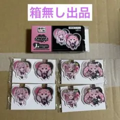 桜ミク タイトーくじ J賞 クリアバッジセット 4点